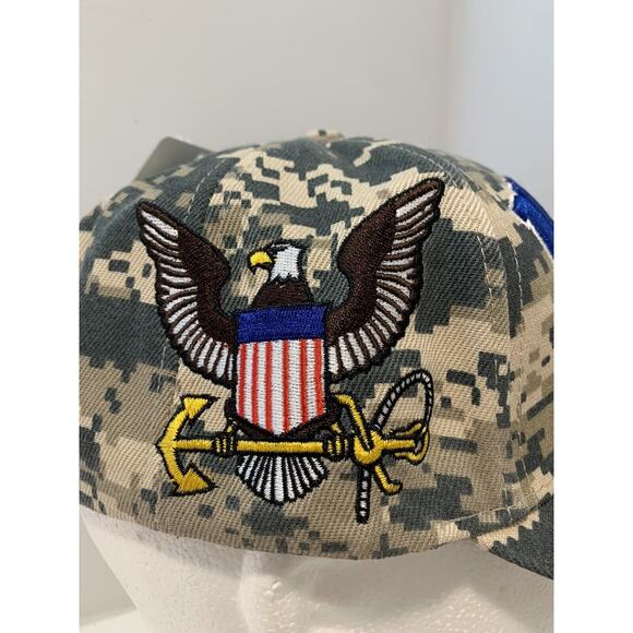 United States Navy Hat USN Digital Camo Cap Camouflage Depths To Stars CSI NWT - Picture 8 of 12